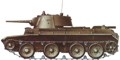 Легкий танк БТ-7  