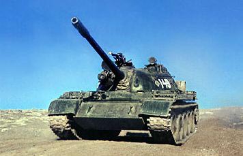 Средний советский танк Т-55 