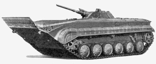 Советская боевая машина пехоты БМП-1 